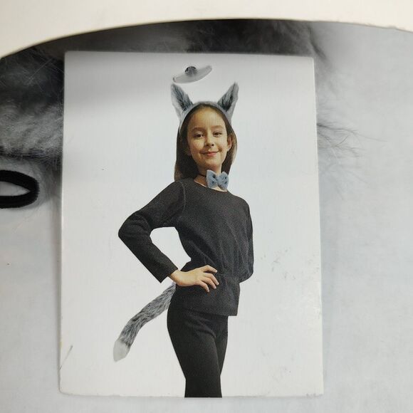Deluxe Instant Costume Kit Wolfe Dog Drama Prop Holiday Party Dress Up Animal - Picture 2 of 9
